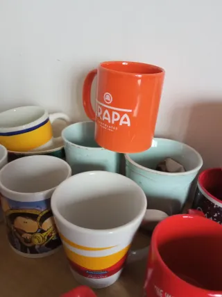 set de  dos tazas  5€