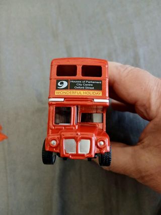 Autobus Londra 2 Piani Metallo