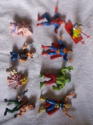 LOTE FIGURAS PVC COMICS SPAIN