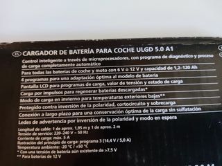 Cargador Batería Coche Moto Ultimate Speed 6V/12V
