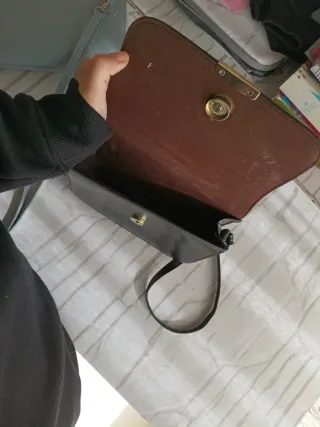 Pack 2 bolsos: negro y azul