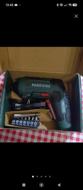 Atornilladora Parkside 4V