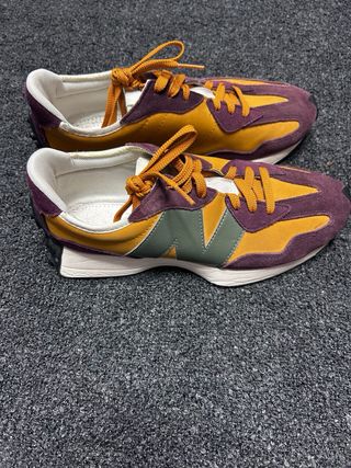 New Balance 327 Mostaza/Morado Originales