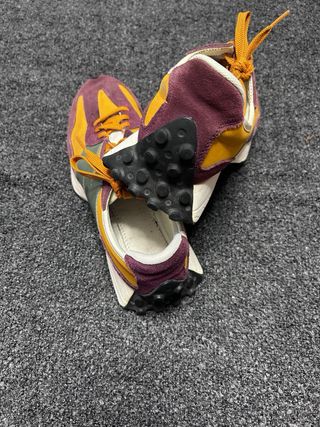 New Balance 327 Mostaza/Morado Originales