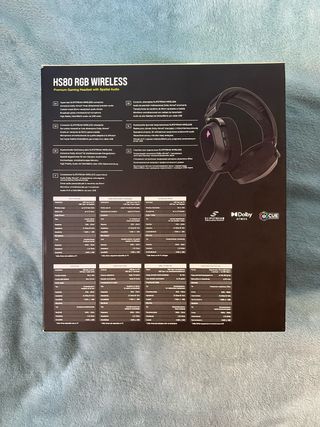 Corsair HS80 RGB Wireless Gaming Headset
