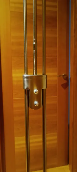 Lámpara de pie doble luz