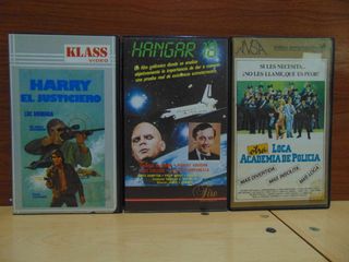 LOTE DE 10 PELÍCULAS VHS VIEJAS. Originales