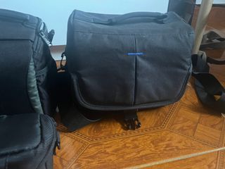 Conjunto de malas - Lowepro, Samsonite e Vanguard