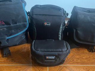 Conjunto de malas - Lowepro, Samsonite e Vanguard