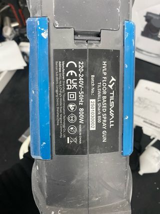 Pistola de pintura eléctrica