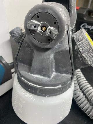 Pistola de pintura eléctrica