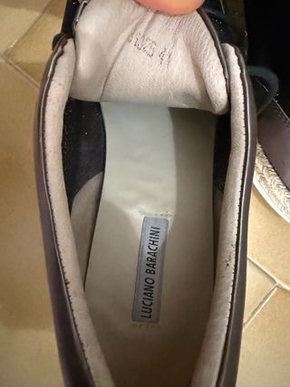 Scarpe Luciano Barachini donna nere/argento