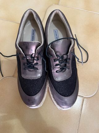 Scarpe Luciano Barachini donna nere/argento