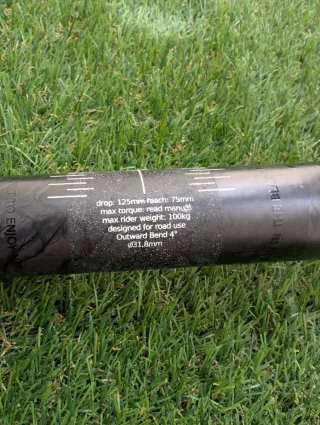 Manillar carbono TUNE Geweih 42mm 198gr