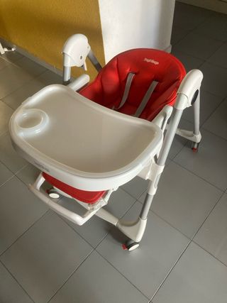 Trona PegPerego Reclinable+regalo asiento elevador