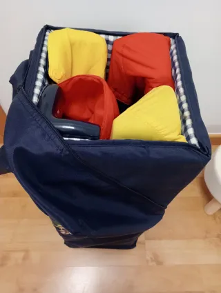 CUNA DE VIAJE Y COLCHON‼️ NUEVO‼️ 100x65CM‼️