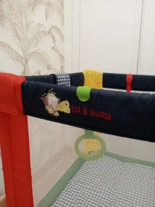 CUNA DE VIAJE Y COLCHON‼️ NUEVO‼️ 100x65CM‼️