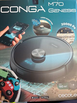 Cecotec Conga M70 Genesis Robot Aspirador
