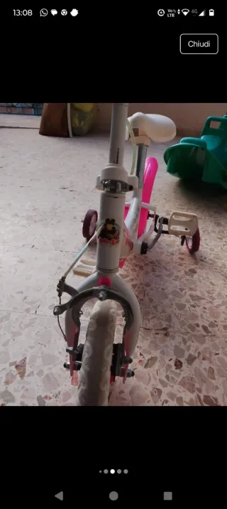 Bicicletta Masha e Orso bimba