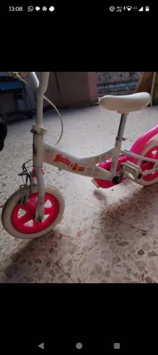 Bicicletta Masha e Orso bimba