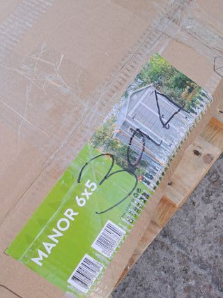 Keter Manor 6X5 - Caseta de jardín, 185x152x226