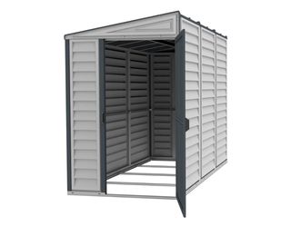 Cobertizo de jardín de plástico caseta para jardín