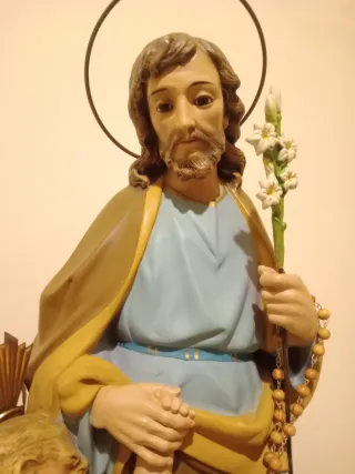 Imagen San José con Niño Jesús