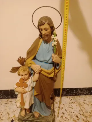 Imagen San José con Niño Jesús