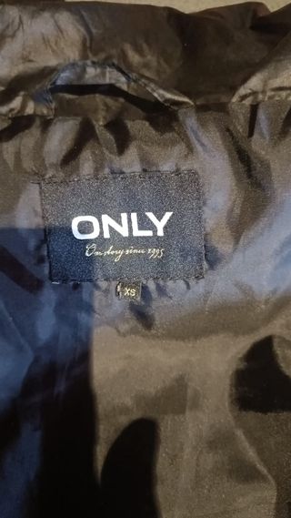 Chaqueta acolchada negra mujer Talla XS