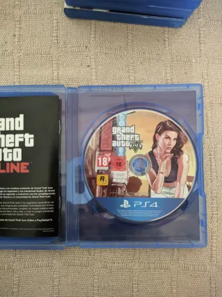 Lote 6 Juegos PS4: GTA V, Call of Duty...