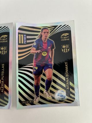 Cromo Liga F Premium Alexia Putellas y Aitana