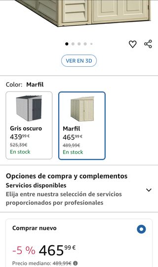 Caseta de jardin exterior Duramax