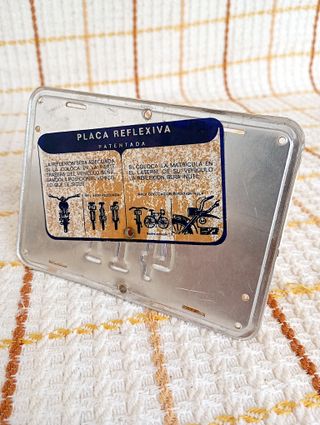 Chapa Bicicleta Jumilla 411 1975