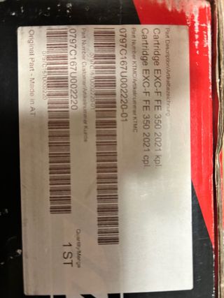 Cartuchos WP Xplor Pro 6500