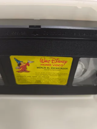Merlín el Encantador VHS Disney Clásicos
