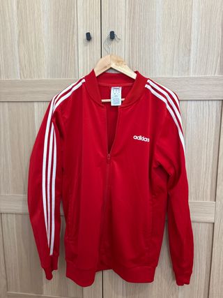 Chaqueta Adidas Roja Talla M