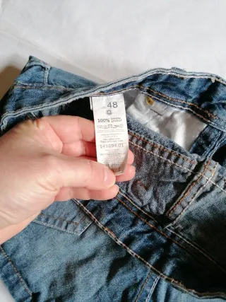 Jeans corti donna taglia 48