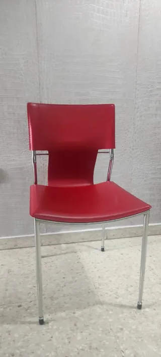 Mesa de comedor extensible cristal y metal