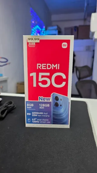 Xiaomi Redmi 15C 128GB Negro