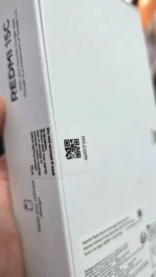 Xiaomi Redmi 15C 128GB Negro