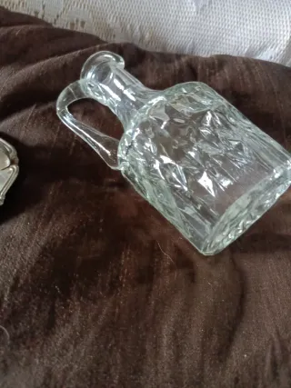 Oliera in vetro con manico