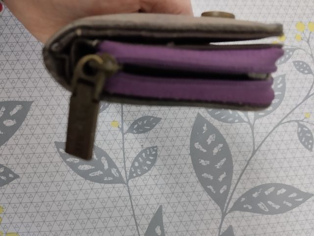 Cartera monedero Anekke beige