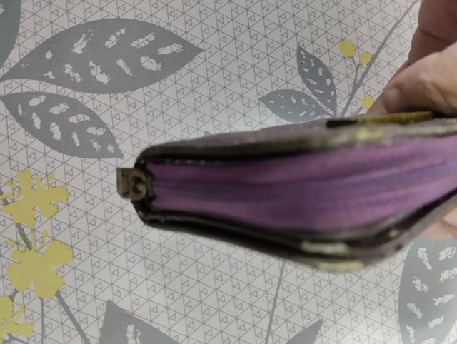 Cartera monedero Anekke beige