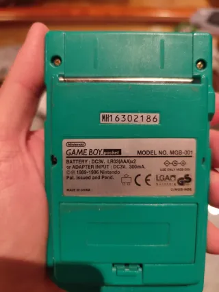 Game Boy Pocket Verde