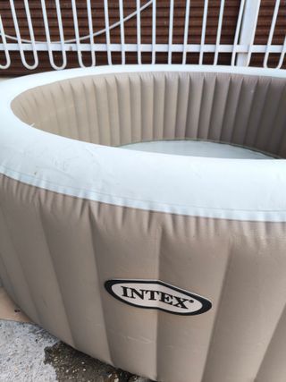 Intex 28428EX Spa hinchable, Beige, 6 Personas