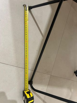 Taburete alto ratán y metal