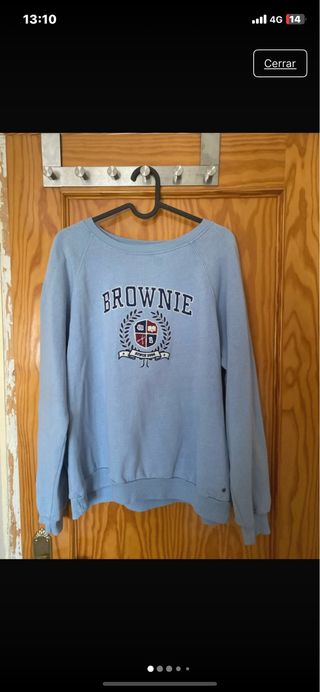 Sudadera Brownie azul