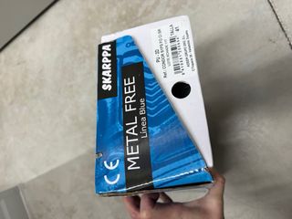 Calzado de seguridad Scarpa azul y negro