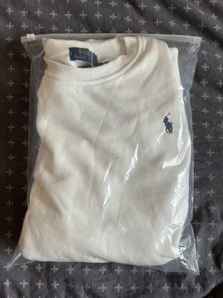 Sudadera Polo Ralph Lauren Blanca Talla M