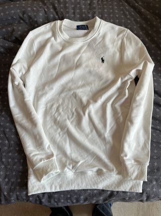 Sudadera Polo Ralph Lauren Blanca Talla M